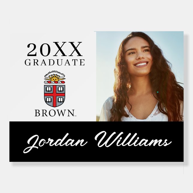 Brown University | Shield Foam Board (Front)