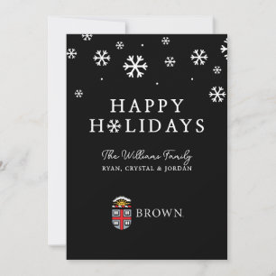 Brown University Shield Holiday Card