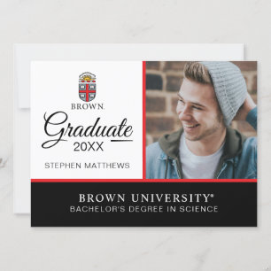 Brown University Shield Invitation