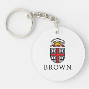 Brown University   Shield Keychain