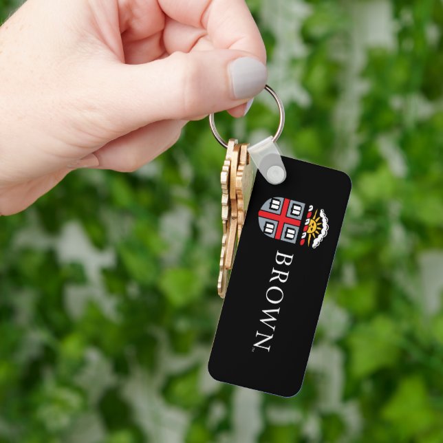 Brown University Shield Keychain (Hand)