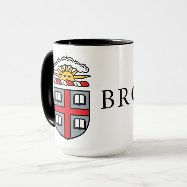 Brown University Shield Mug (Front Left)