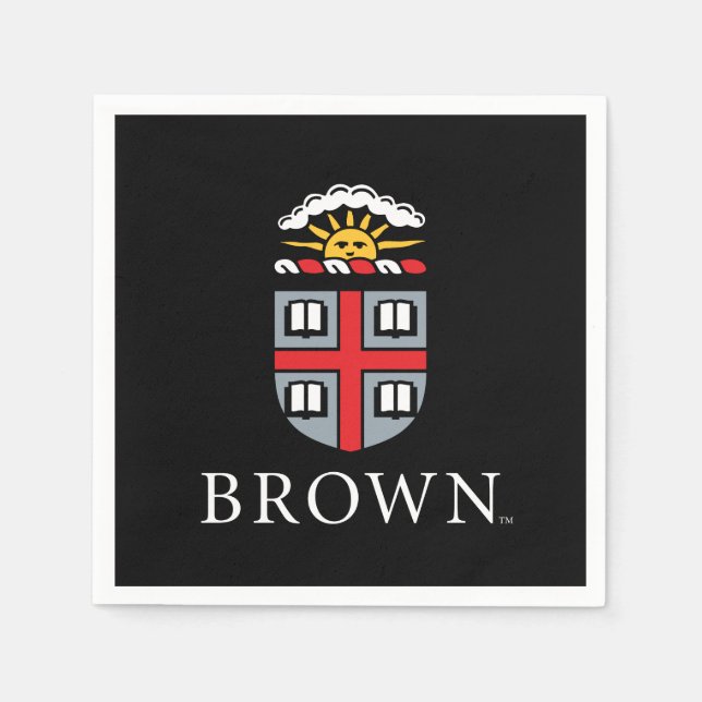 Brown University | Shield Napkins (Front)