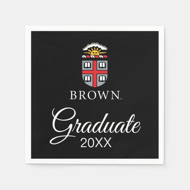 Brown University | Shield Napkins (Front)