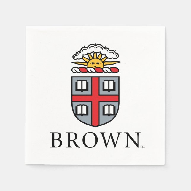 Brown University | Shield Napkins (Front)
