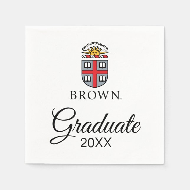 Brown University | Shield Napkins (Front)