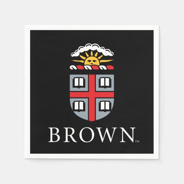 Brown University | Shield Napkins (Front)