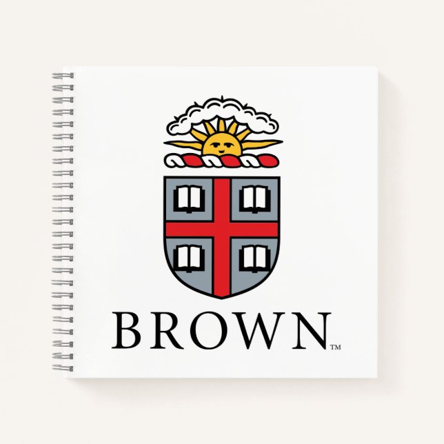 Brown University | Shield Notebook (Front)
