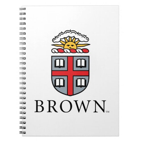 Brown University  Shield Notebook