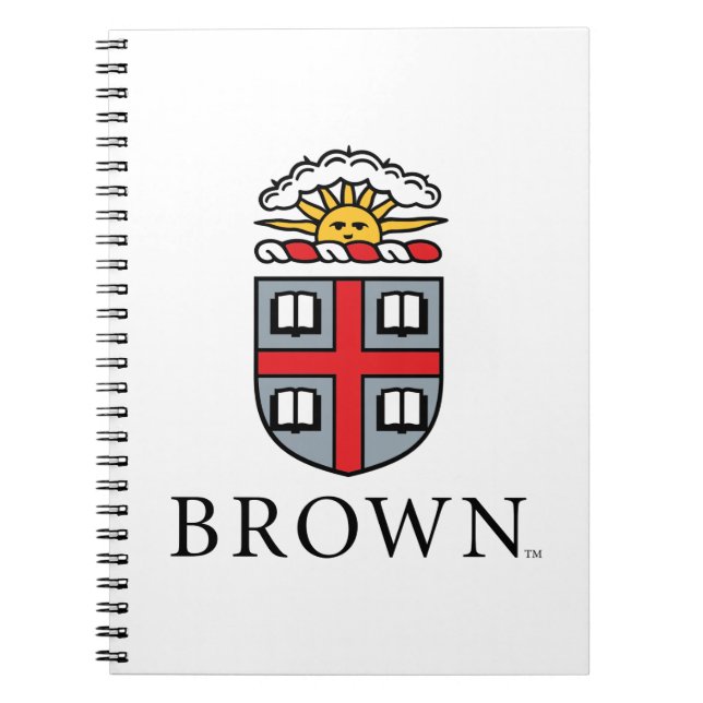 Brown University | Shield Notebook (Front)