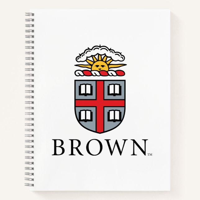 Brown University | Shield Notebook (Front)