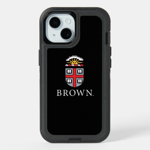 Brown University  Shield iPhone 15 Case