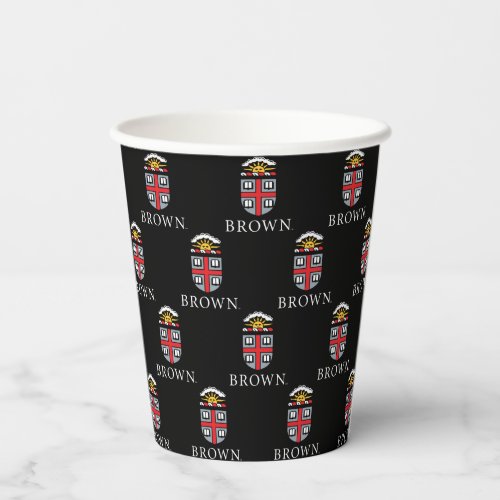 Brown University  Shield Paper Cups