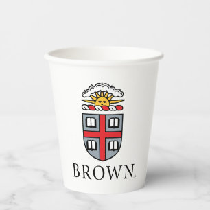 Brown University   Shield Paper Cups
