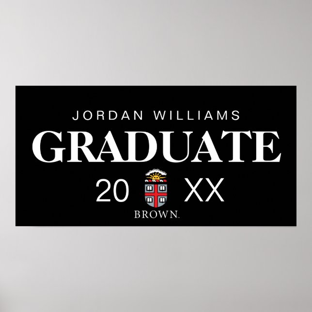 Brown University | Shield Poster (Front)