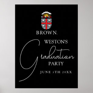 Brown University Shield Poster