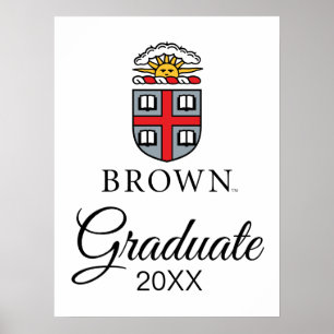 Brown University   Shield Poster