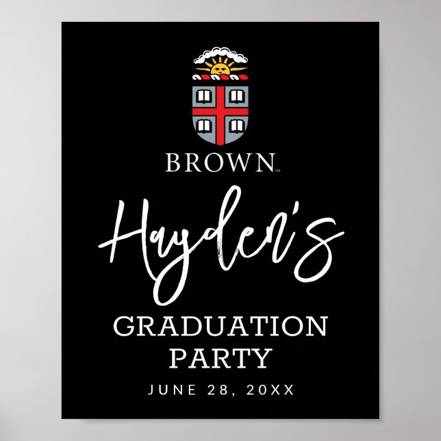 Brown University | Shield Poster (Front)