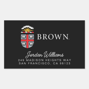 Brown University Shield Rectangular Sticker