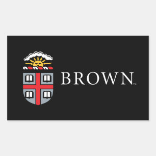 Brown University Shield Rectangular Sticker