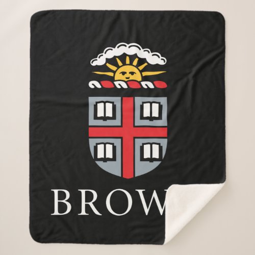 Brown University  Shield Sherpa Blanket