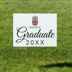 Brown University Shield Sign