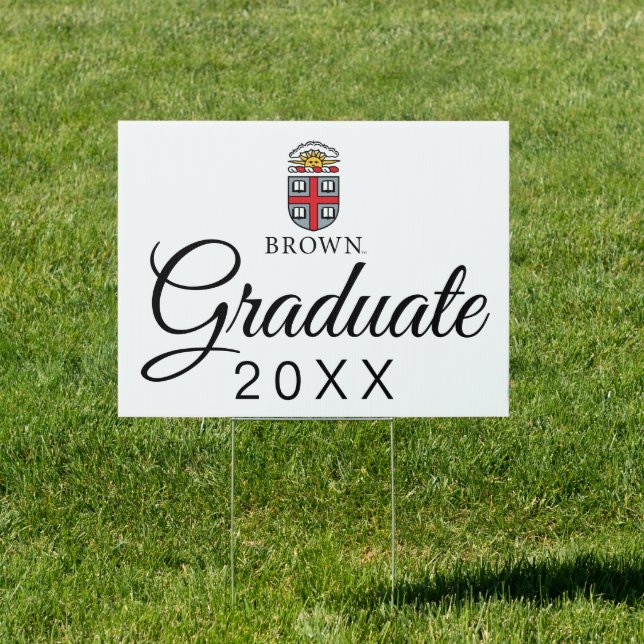 Brown University | Shield Sign (Insitu)