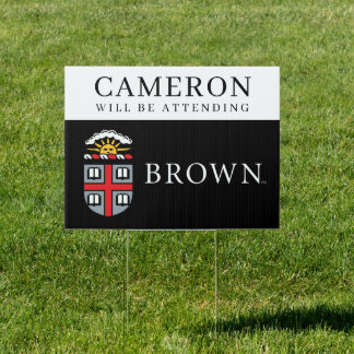 Brown University | Shield Sign