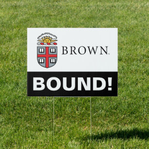 Brown University Shield Sign