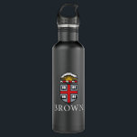 Brown University | Shield Stainless Steel Water Bottle<br><div class="desc">Check out these Brown University designs! Get all the latest Brown University gear here. All of these Zazzle products are customizable with your class year,  name,  and club. These products make perfect gifts for the Brown University student,  alumni,  family,  friend,  or fan in your life.</div>