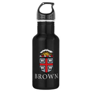 Brown University   Shield Stainless Steel Water Bottle