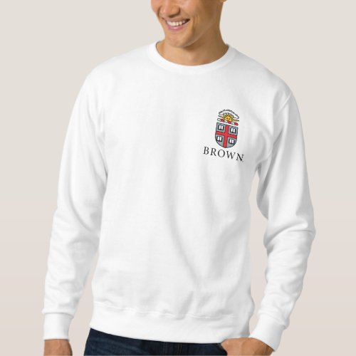 Brown University  Shield Sweatshirt