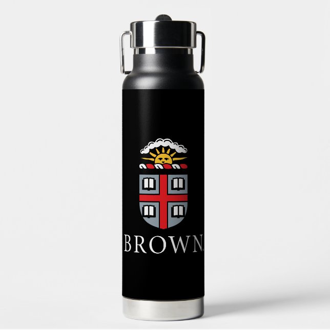Brown University | Shield Water Bottle (Front)