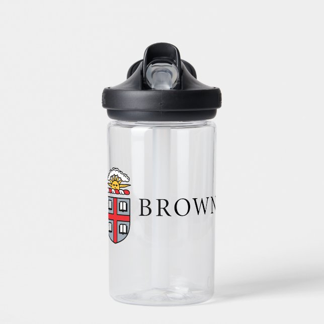 Brown University Shield Water Bottle (Front)