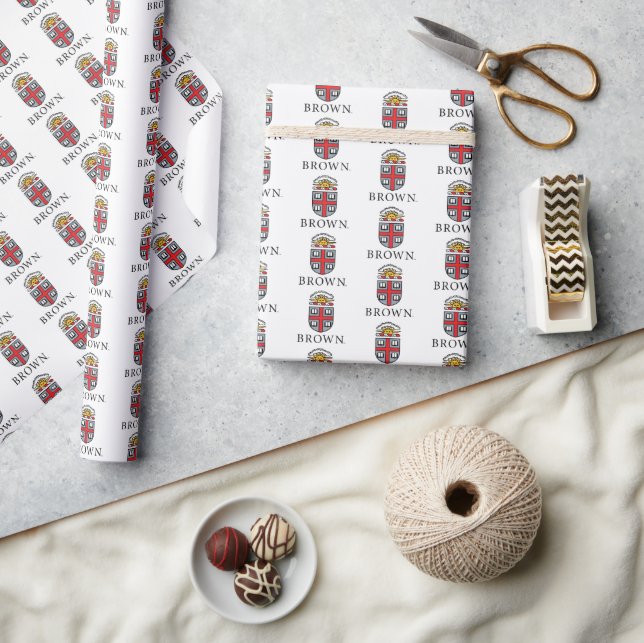 Brown University | Shield Wrapping Paper (Crafts)