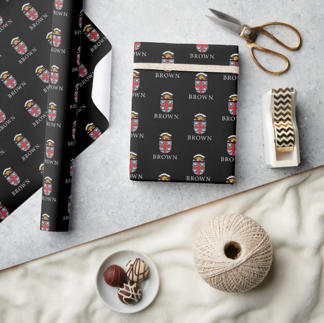 Brown University | Shield Wrapping Paper (Crafts)