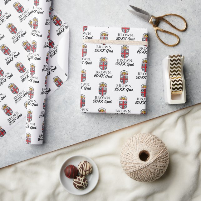 Brown University | Shield Wrapping Paper (Crafts)