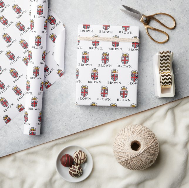 Brown University | Shield Wrapping Paper (Crafts)