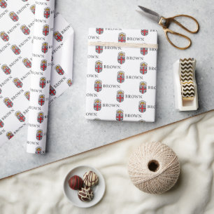 Brown University Shield Wrapping Paper