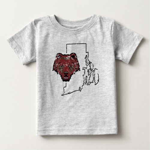 Brown University State Love Baby T_Shirt