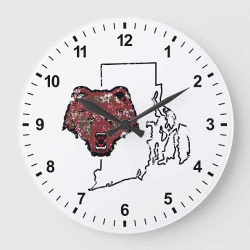Brown University State Love Large Clock