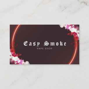 Brown Vape Shop Business Card