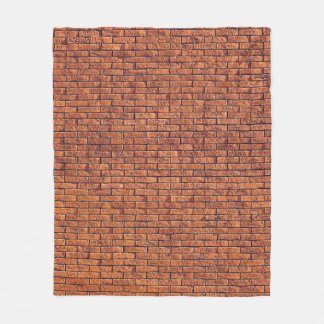 Brown wall cladding fleece blanket