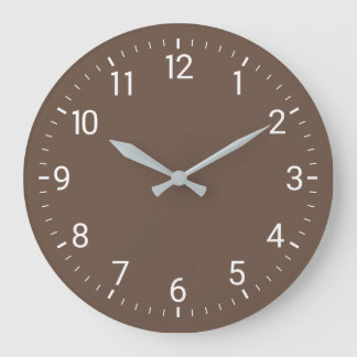 Brown Wall Clock