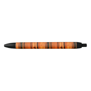 brown weathered pine wood pen