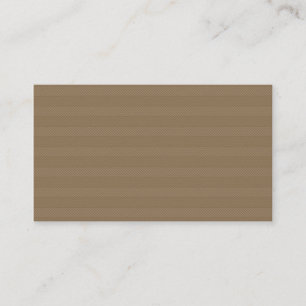 Brown Weave Pattern Business Card