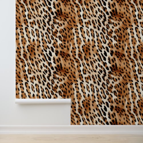 Brown White Cream Leopard Animal  Wallpaper