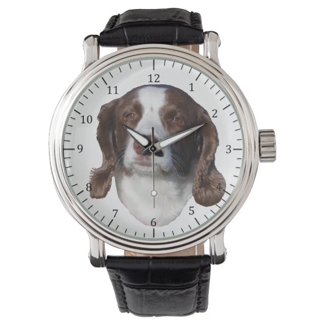 Brown & White Dog watch (Front)