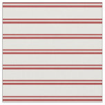 [ Thumbnail: Brown & White Lines Fabric ]