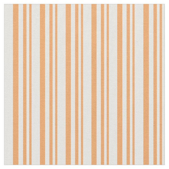 Brown & White Pattern Fabric (Close Up)